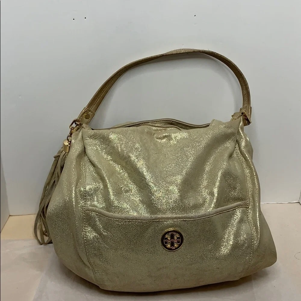 Tory Burch Dean hobo in shimmer